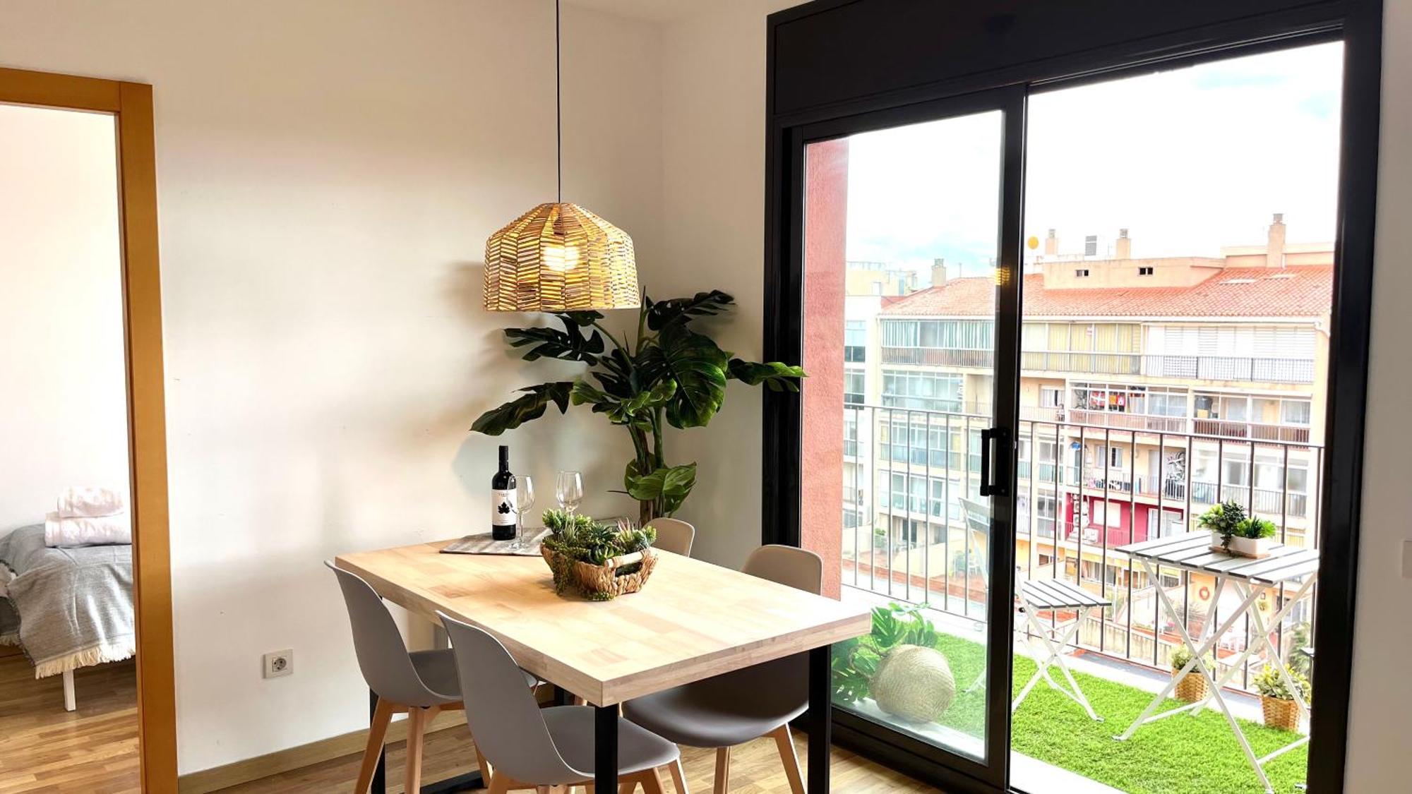 Apartamento Con Terraza By Prestigi 特拉萨 外观 照片
