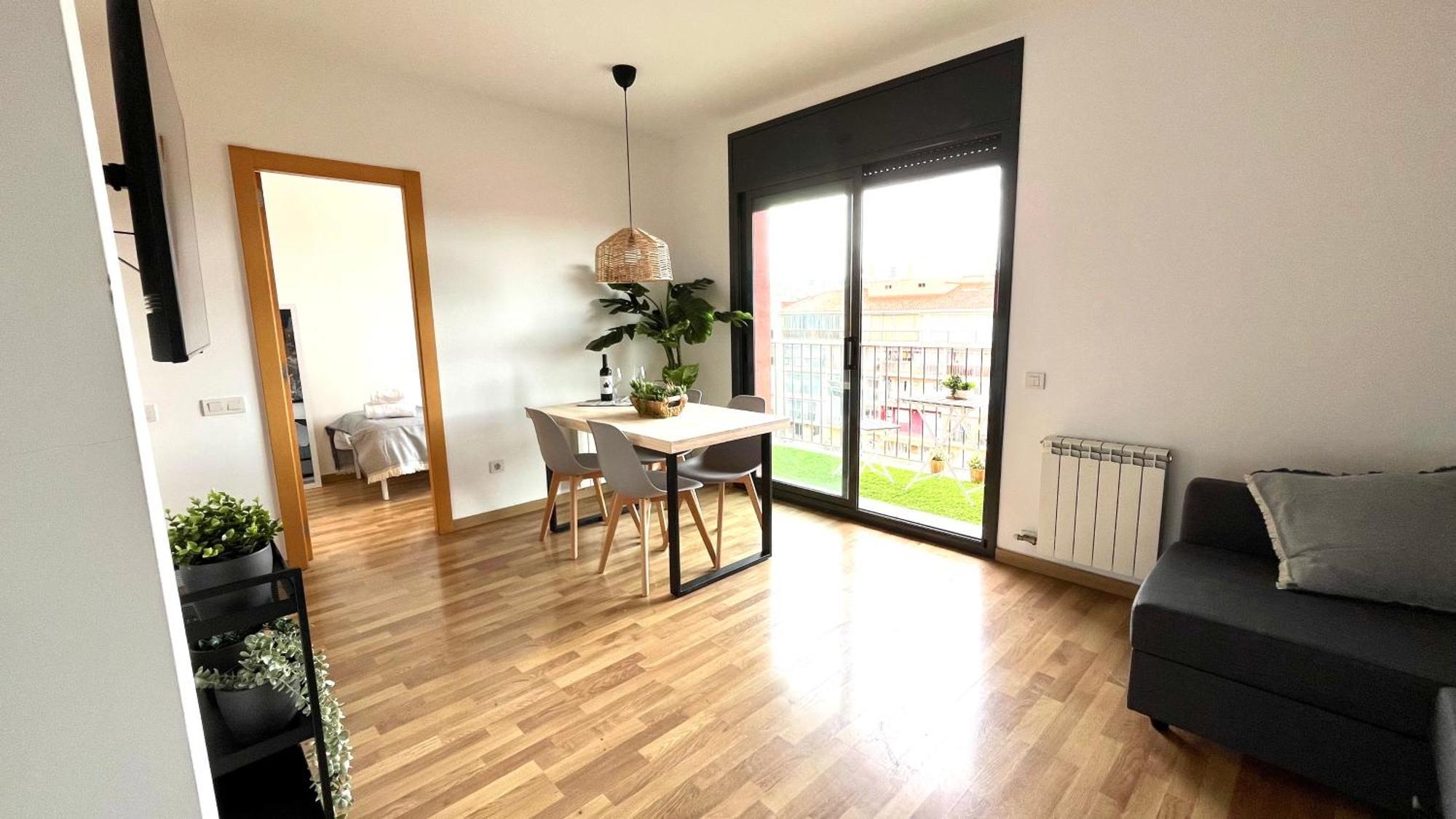 Apartamento Con Terraza By Prestigi 特拉萨 外观 照片