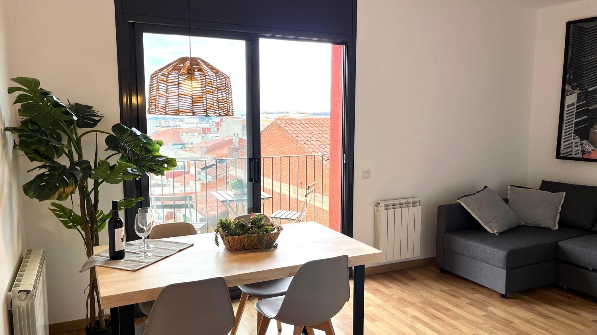 Apartamento Con Terraza By Prestigi 特拉萨 外观 照片