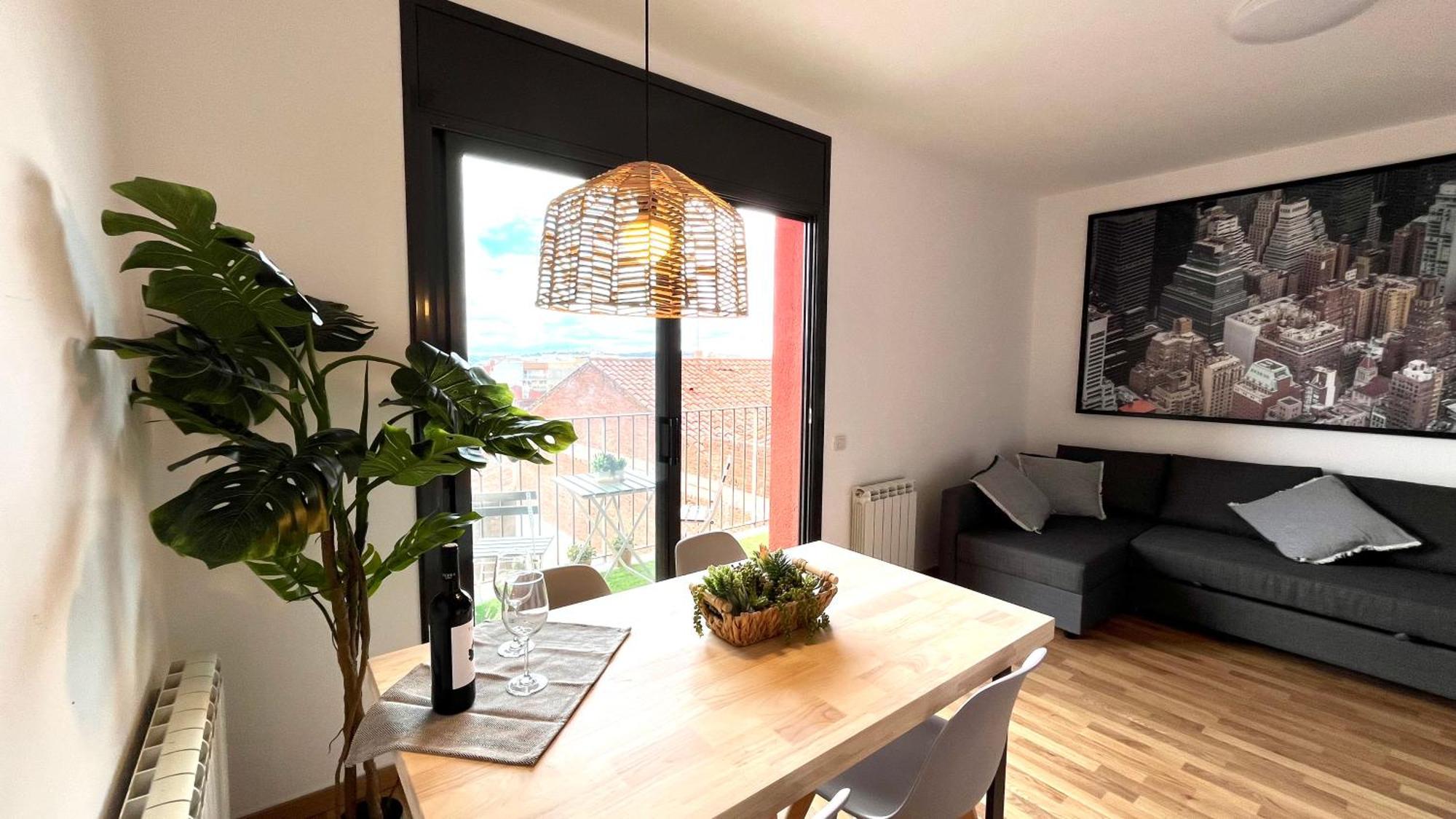 Apartamento Con Terraza By Prestigi 特拉萨 外观 照片
