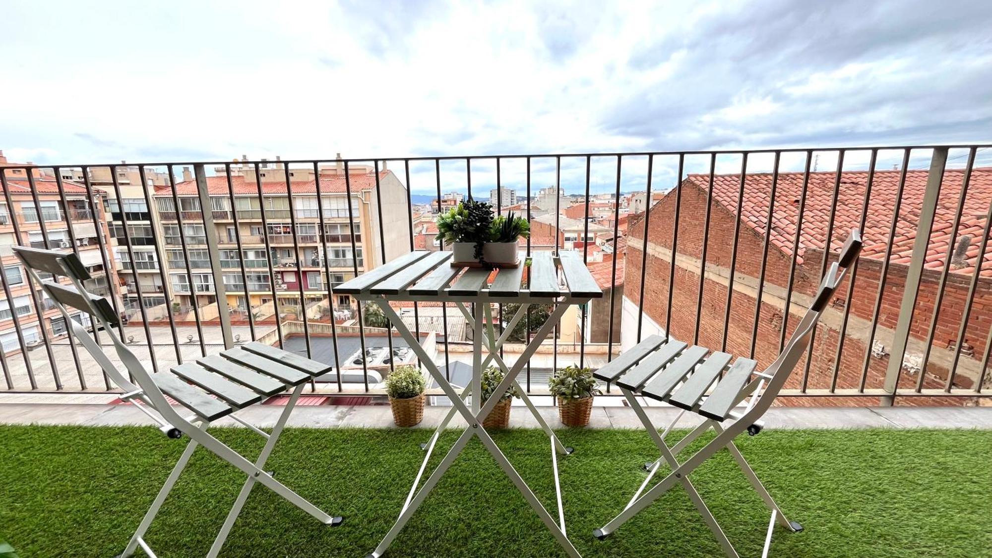 Apartamento Con Terraza By Prestigi 特拉萨 外观 照片